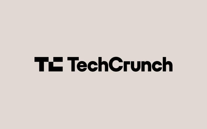 Black “TechCrunch” text on white.