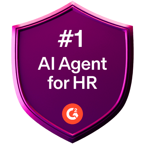 Award | G2 - #1 AI Agent for HR Award | G2 - #1 AI Agent for HR