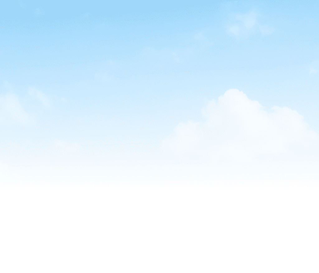 A photorealistic image of clouds in the sky fading into the background